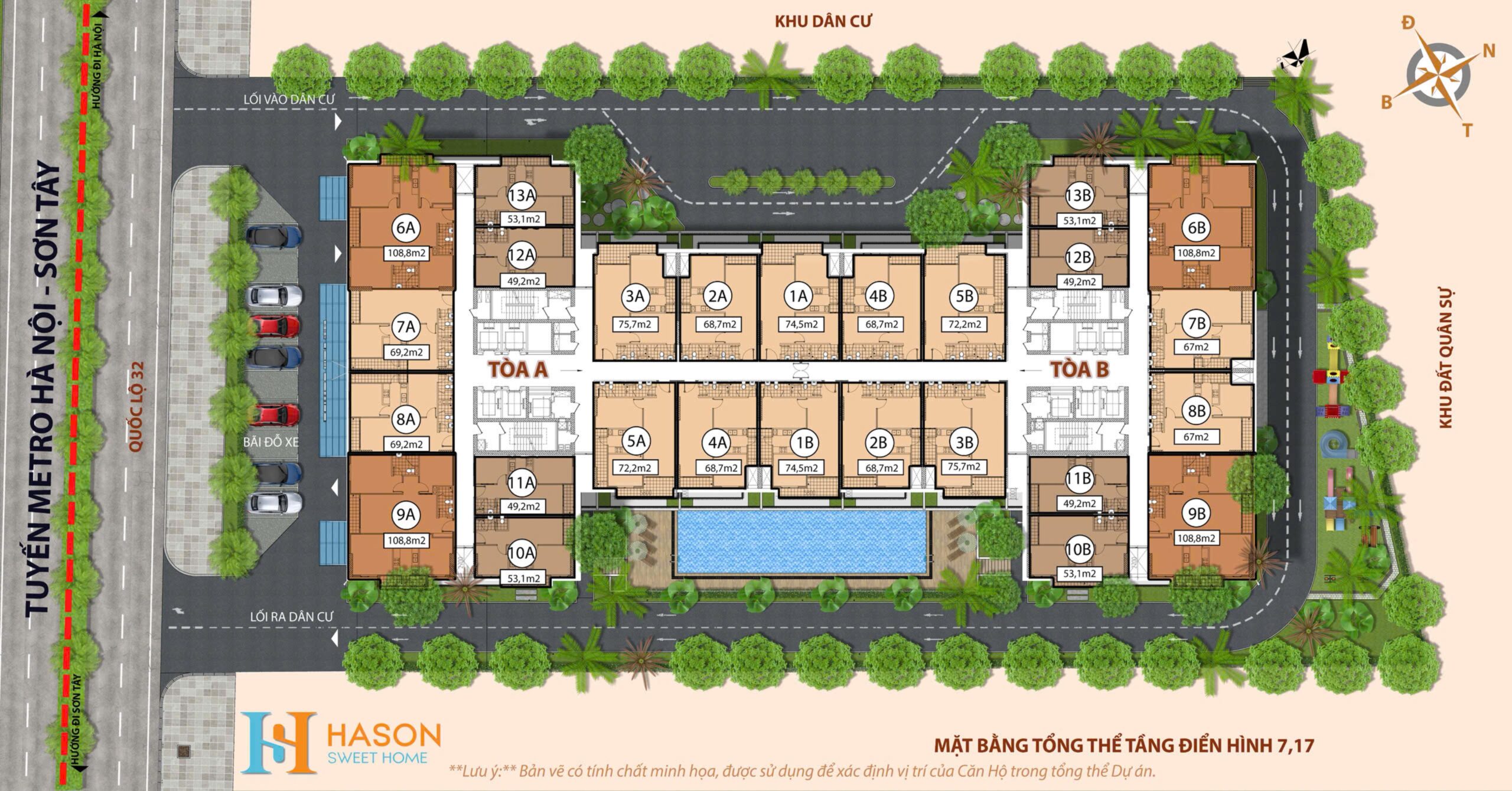 MB tang 7,17 Ha Son Sweet Home